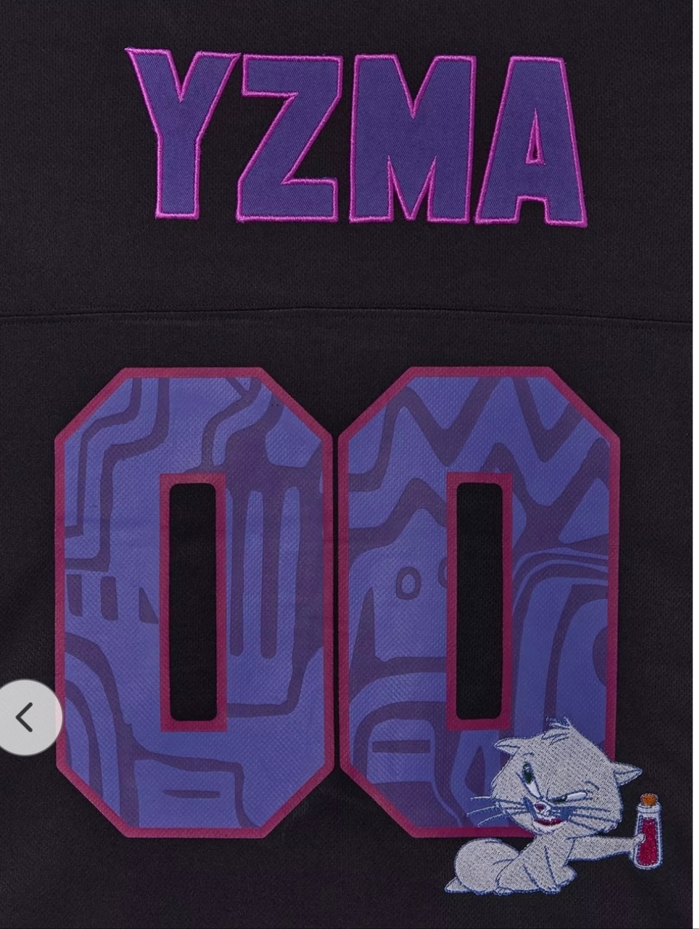 NWT Disney The Emperor's New Groove Yzma Women's Cropped Football Jersey Size XS
